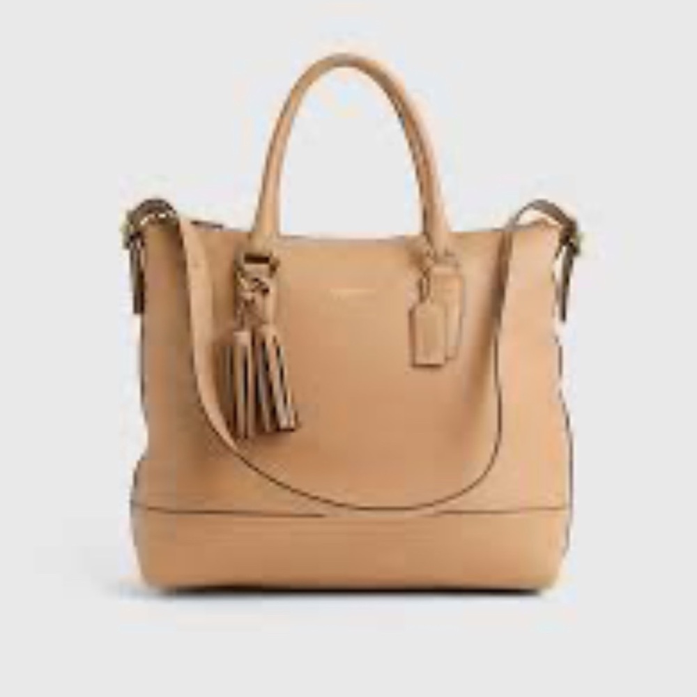 Coach Tan Leather Satchel